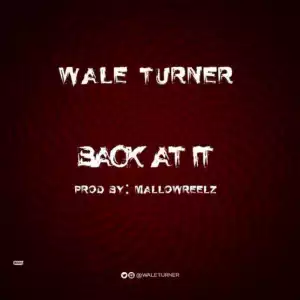 Wale Turner - Back At It (Prod By MallowReelz)